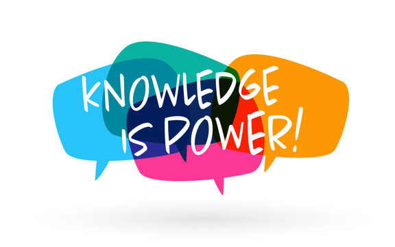 knowledge is power graphic